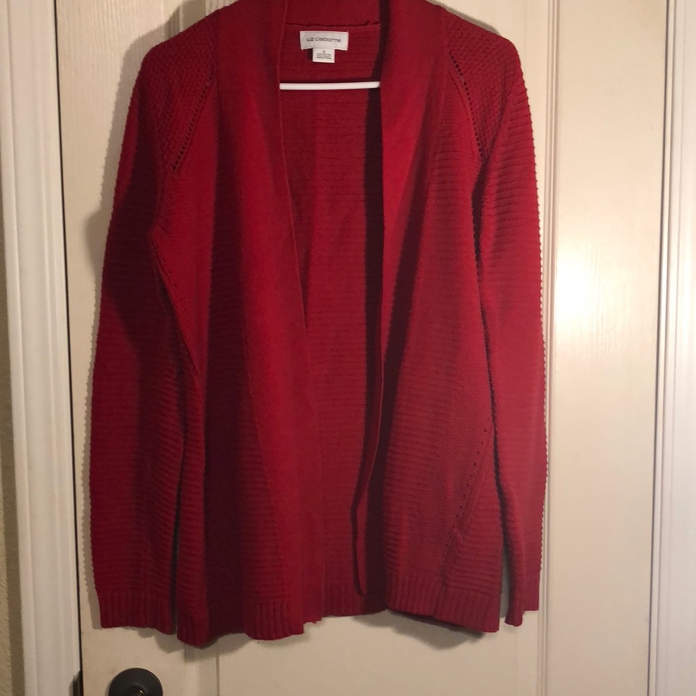 Liz Claiborne Red Sweater